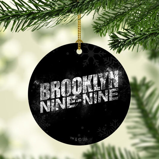 Brooklyn Nine-Nine Logo Double-Sided Ornament