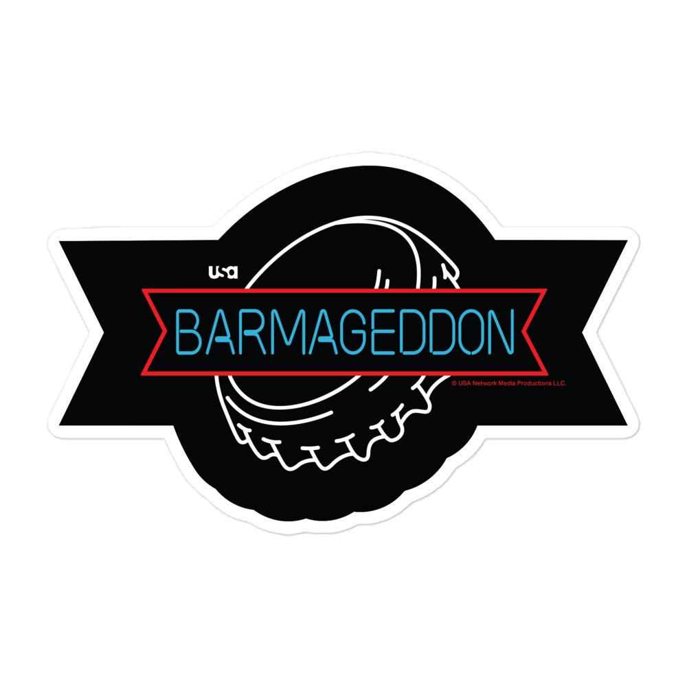 Barmageddon Logo Die Cut Sticker