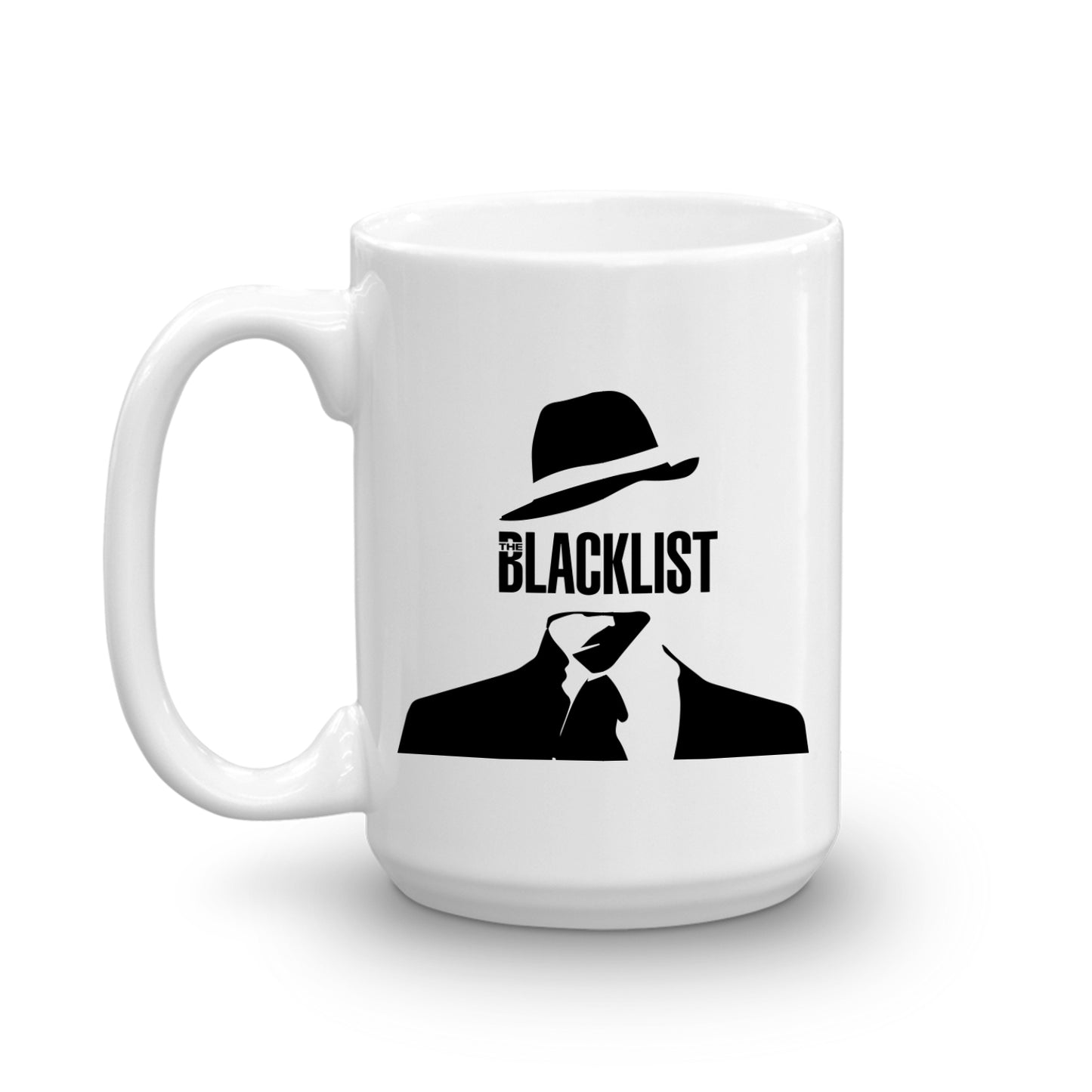 The Blacklist Man Icon White Mug