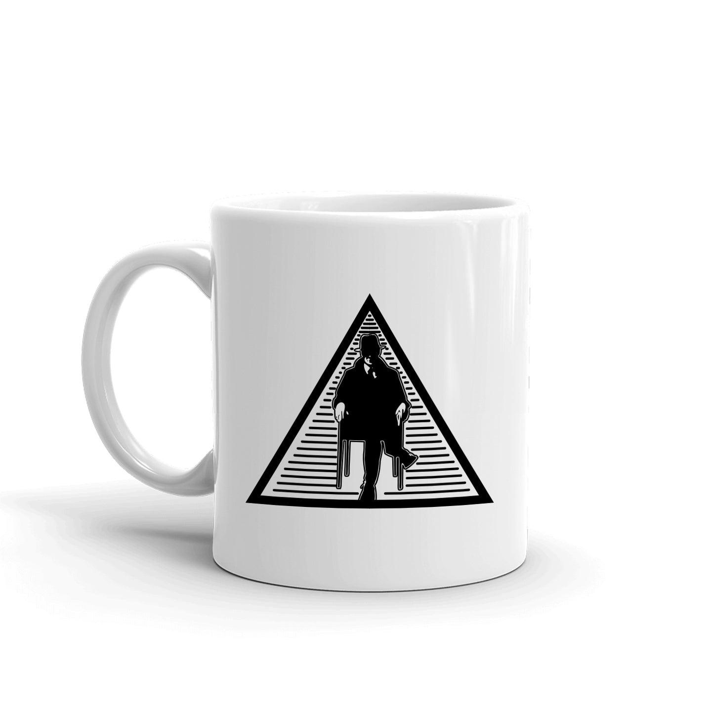 The Blacklist Triangle White Mug