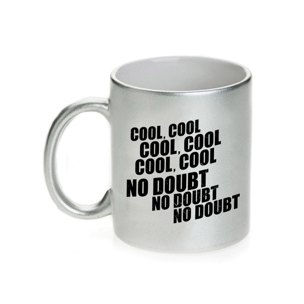 The Office Cool Cool Cool 11 oz Gold Metallic Mug