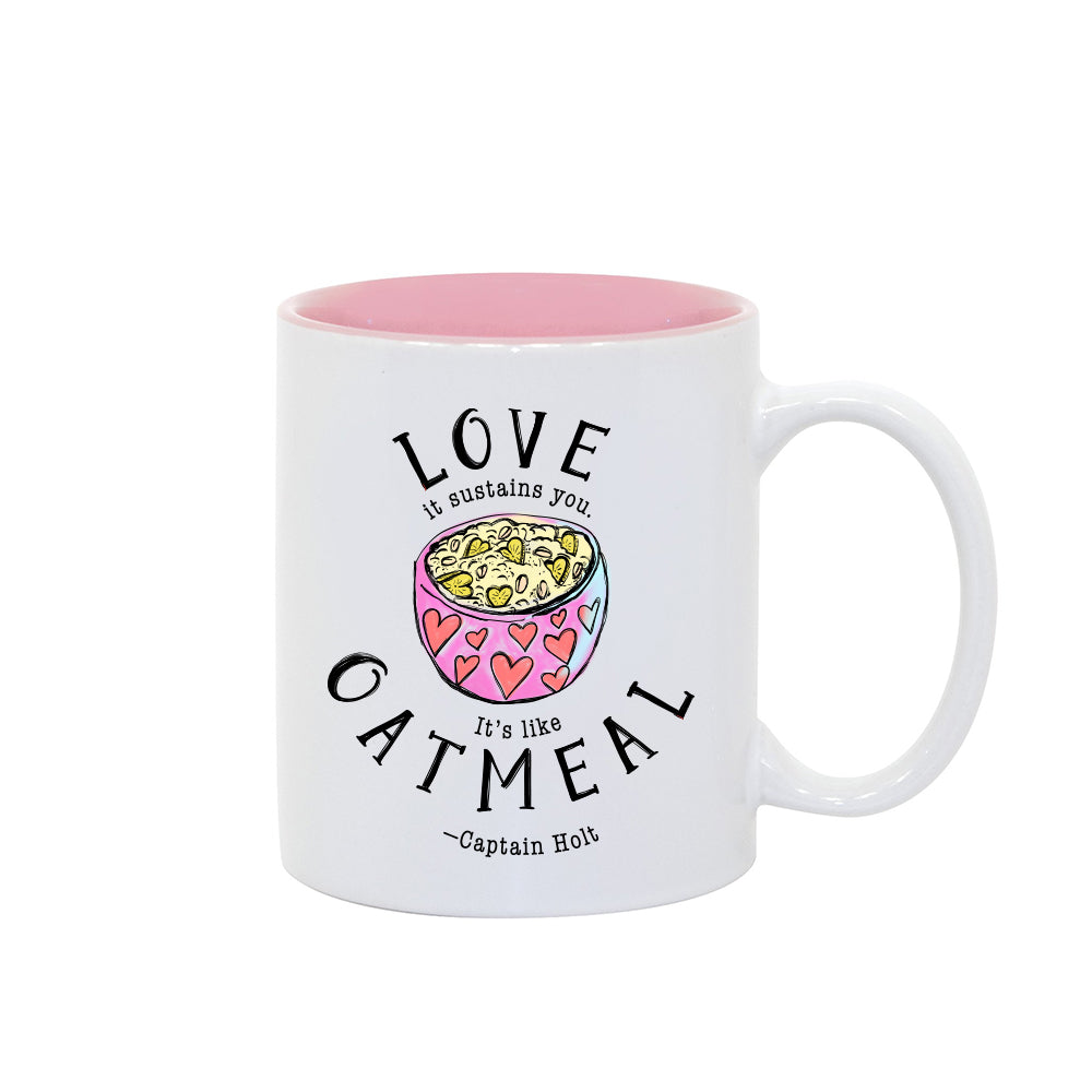 Brooklyn Nine-Nine Captain Holt's Love Quote Two-Tone Mug