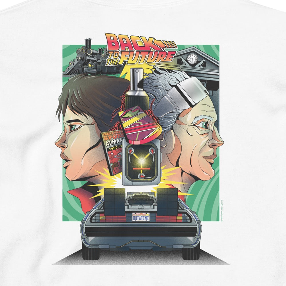 Back To The Future Illustration Hoodie – NBC Store