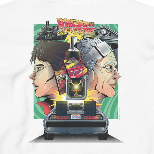 Back To The Future Illustration Hoodie