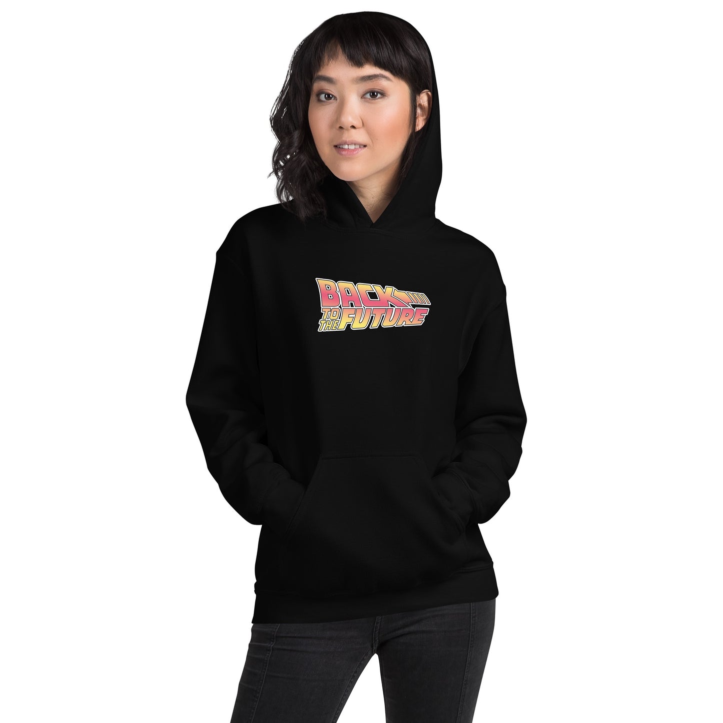 Back To The Future Illustration Hoodie