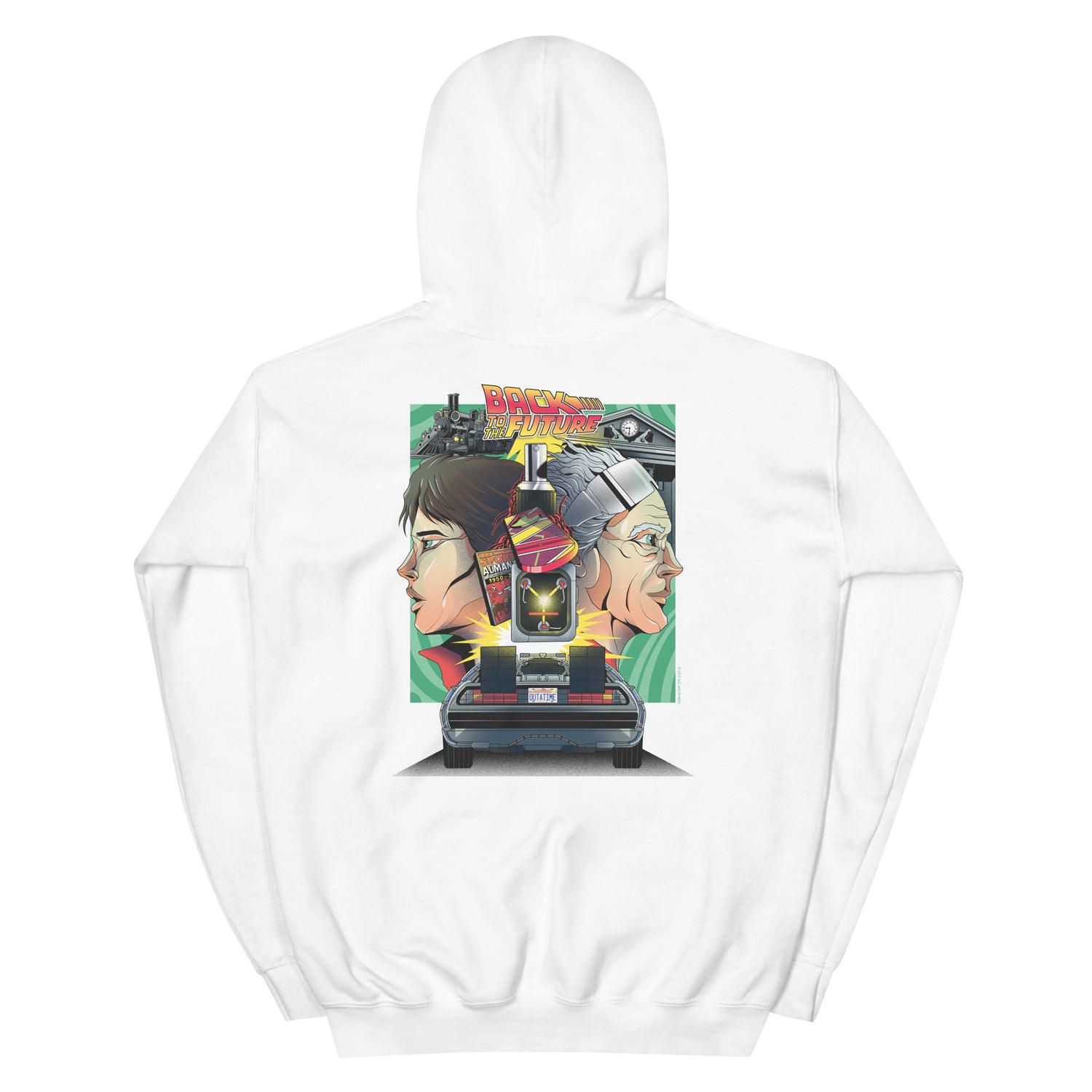 Back To The Future Illustration Hoodie – NBC Store