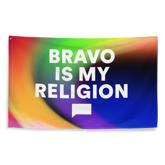 Bravo is My Religion Flag