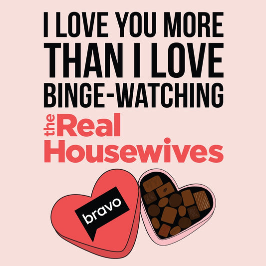 The Real Housewives of Salt Lake City Binge Real Houswives Matte Greeting Card