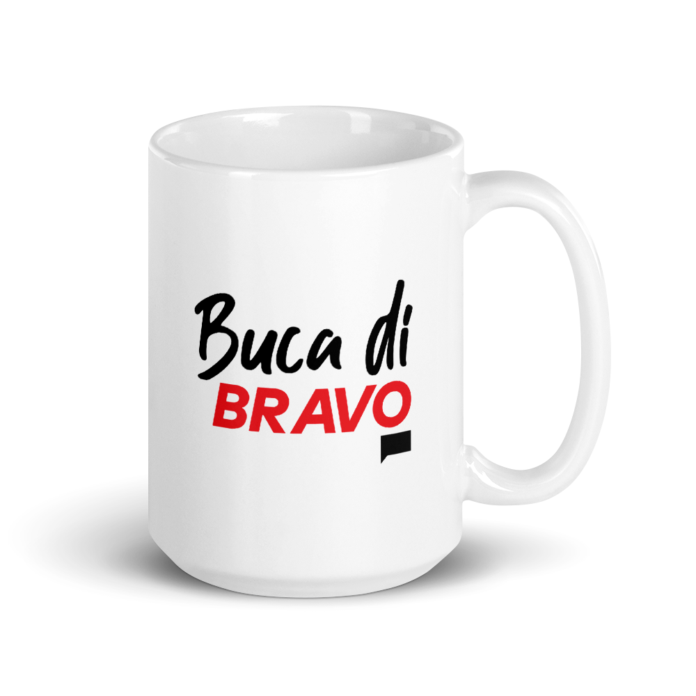 Bravo Gear Buca Di Bravo White Mug