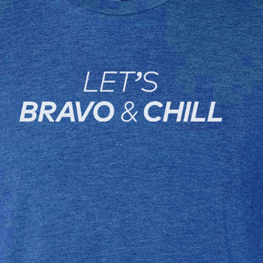 Bravo Let's Bravo & Chill Men's Tri-Blend T-Shirt