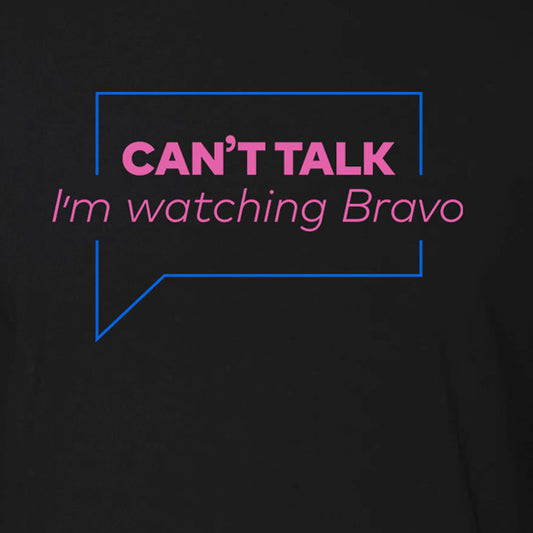 Bravo Can't Talk Adult Short Sleeve T-Shirt