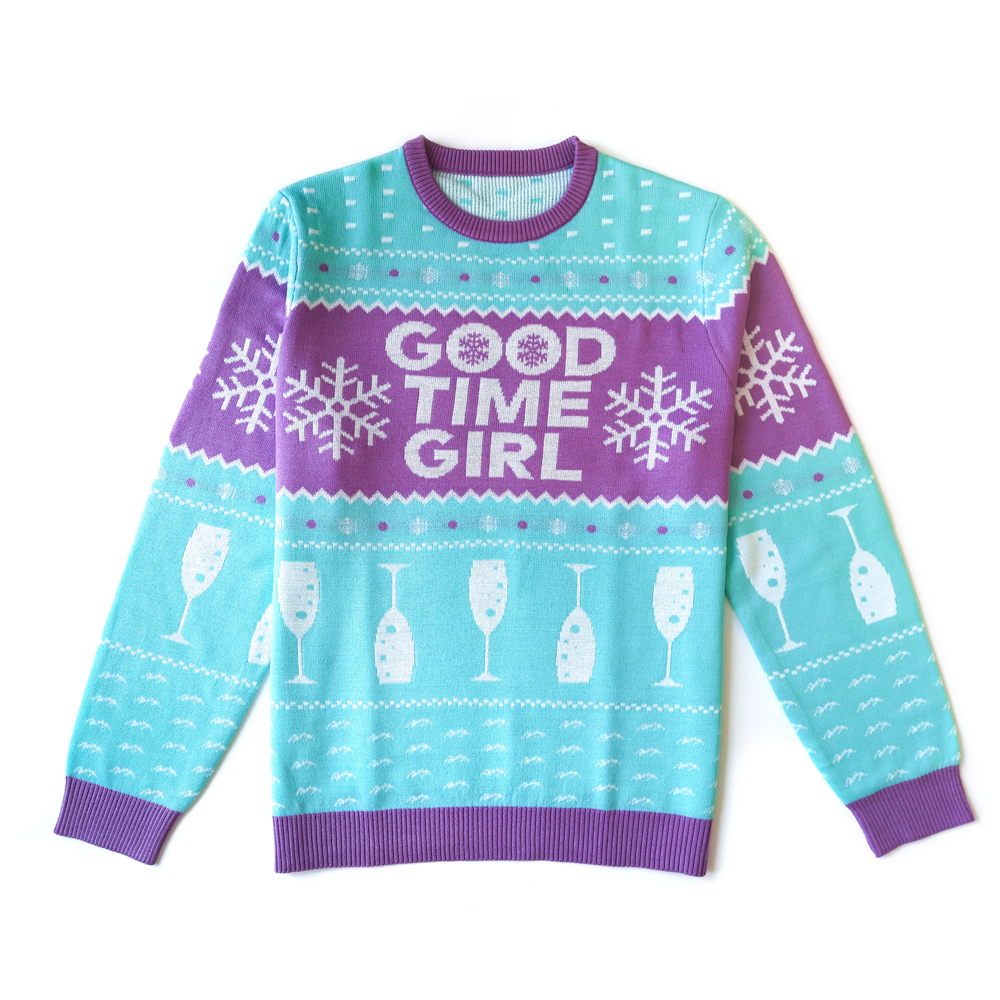 The Real Housewives of Salt Lake City Good Time Girl Holiday Sweatshirt