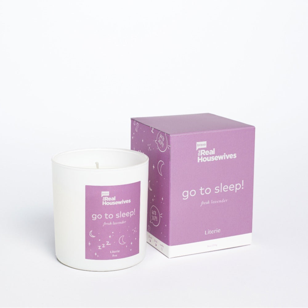 Go To Sleep! Fresh Lavender Candle