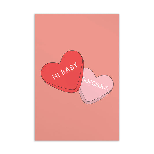 The Real Housewives of Salt Lake City Hi Baby Gorgeous Standard Postcard