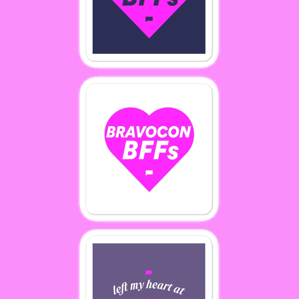 Bravo Hearts Sticker Sheets