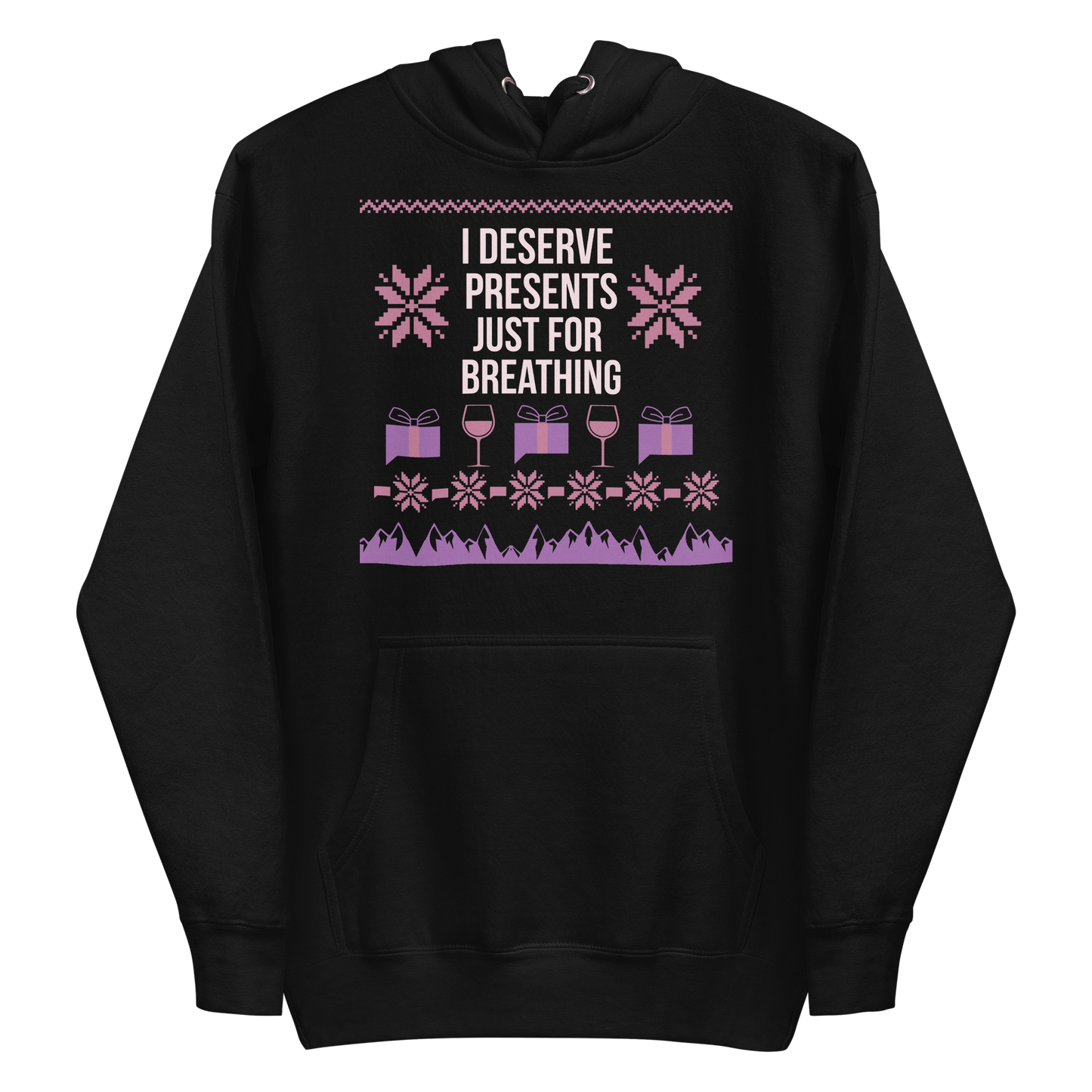 The Real Housewives I Deserve Presents Unisex Premium Hoodie