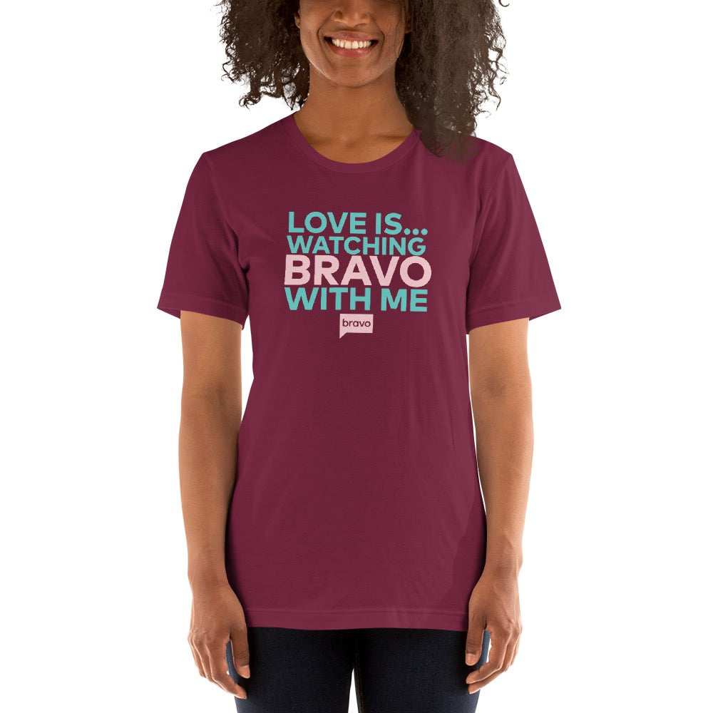 Bravo Gear Love Is.. Bravo Adult Short Sleeve T-Shirt