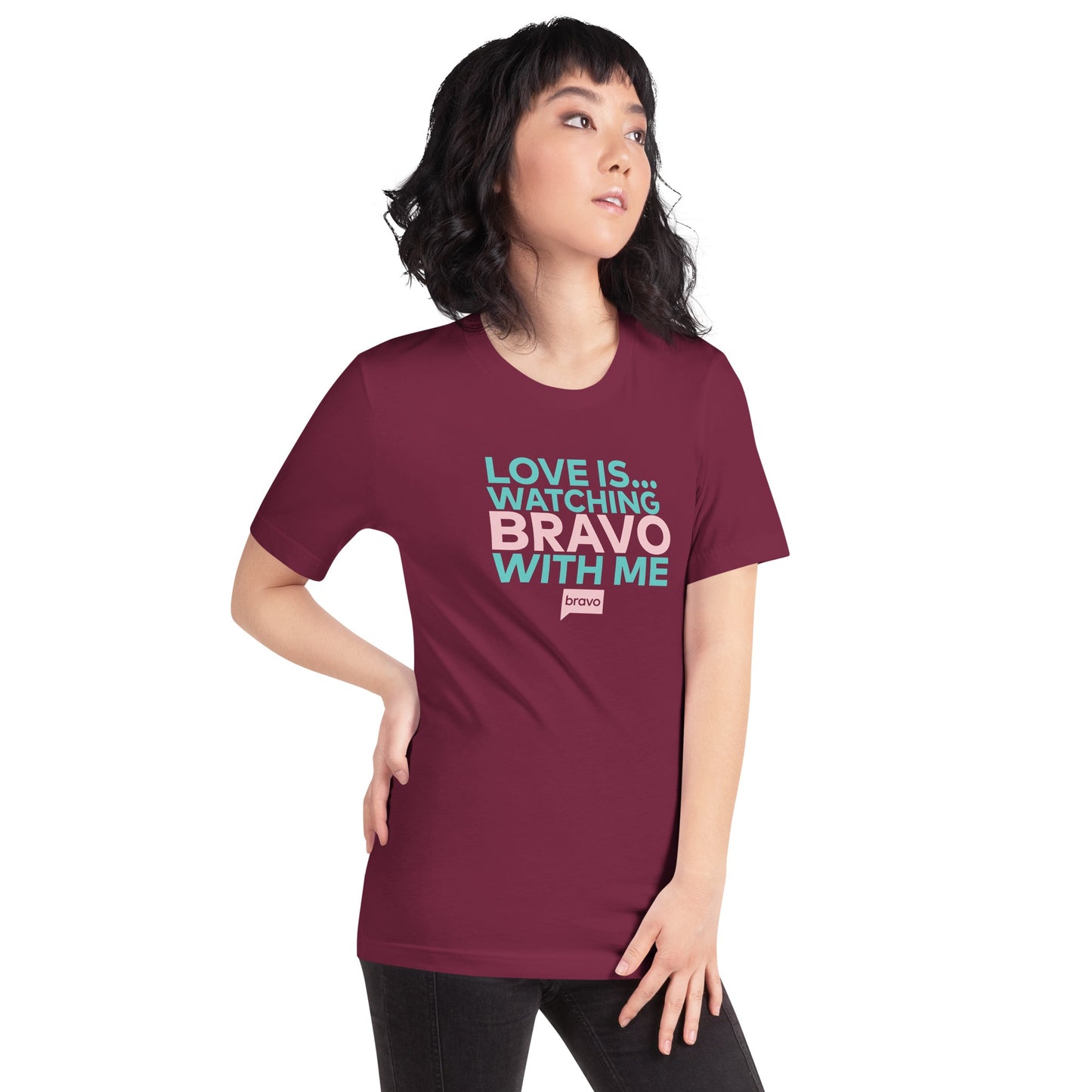 Bravo Gear Love Is.. Bravo Adult Short Sleeve T-Shirt