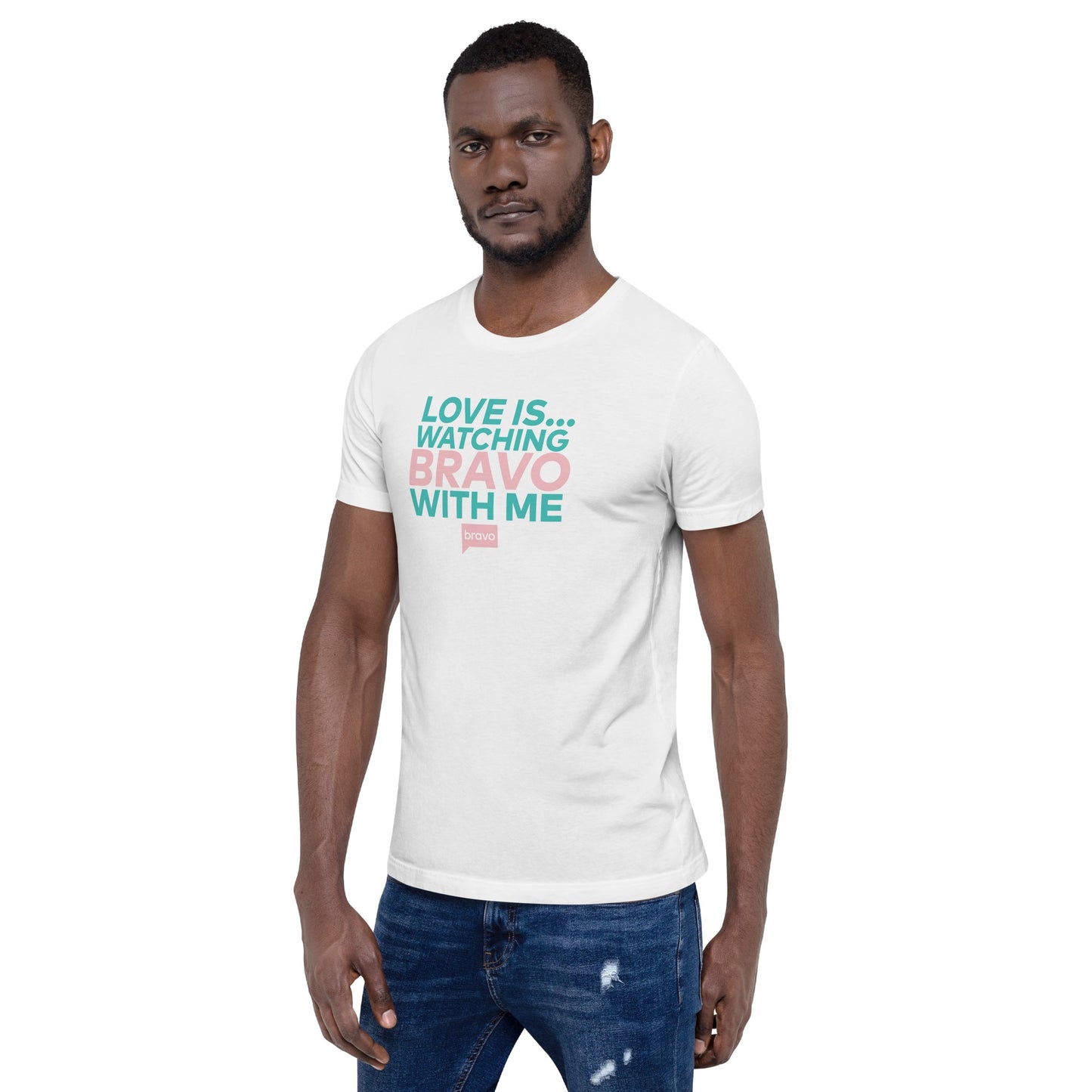 Bravo Gear Love Is.. Bravo Adult Short Sleeve T-Shirt