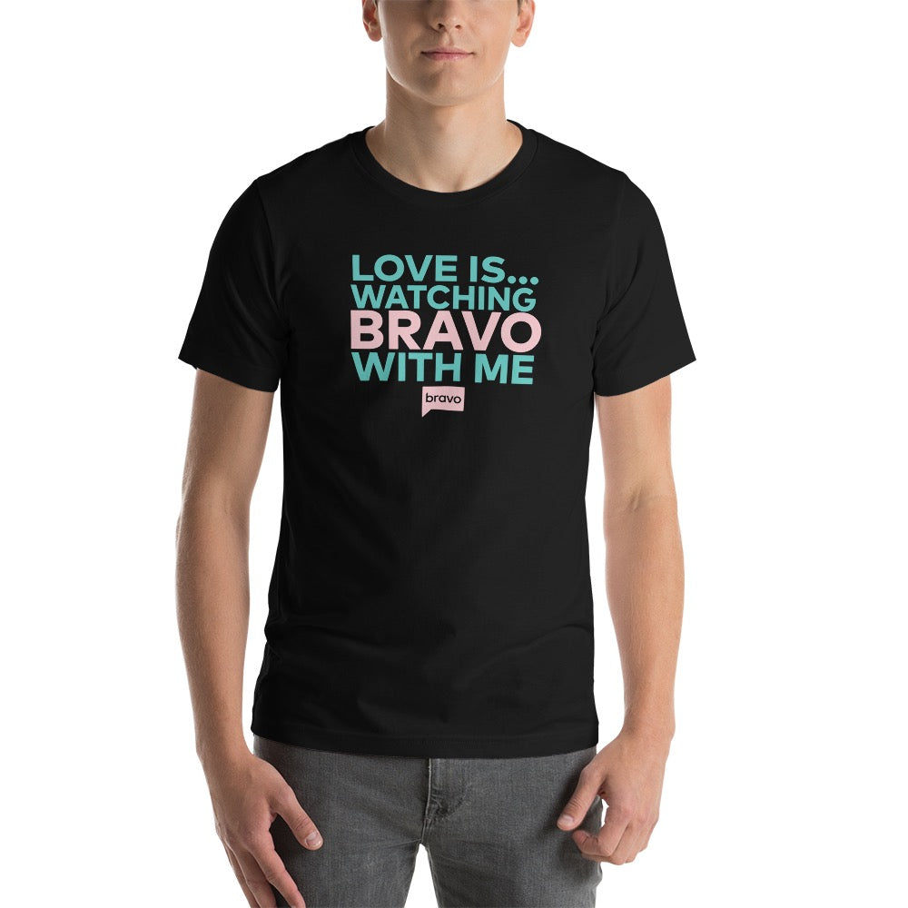 Bravo Gear Love Is.. Bravo Adult Short Sleeve T-Shirt