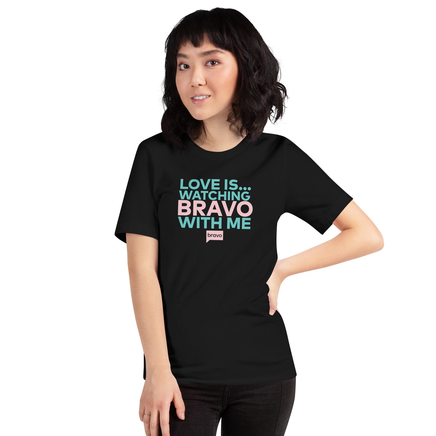 Bravo Gear Love Is.. Bravo Adult Short Sleeve T-Shirt