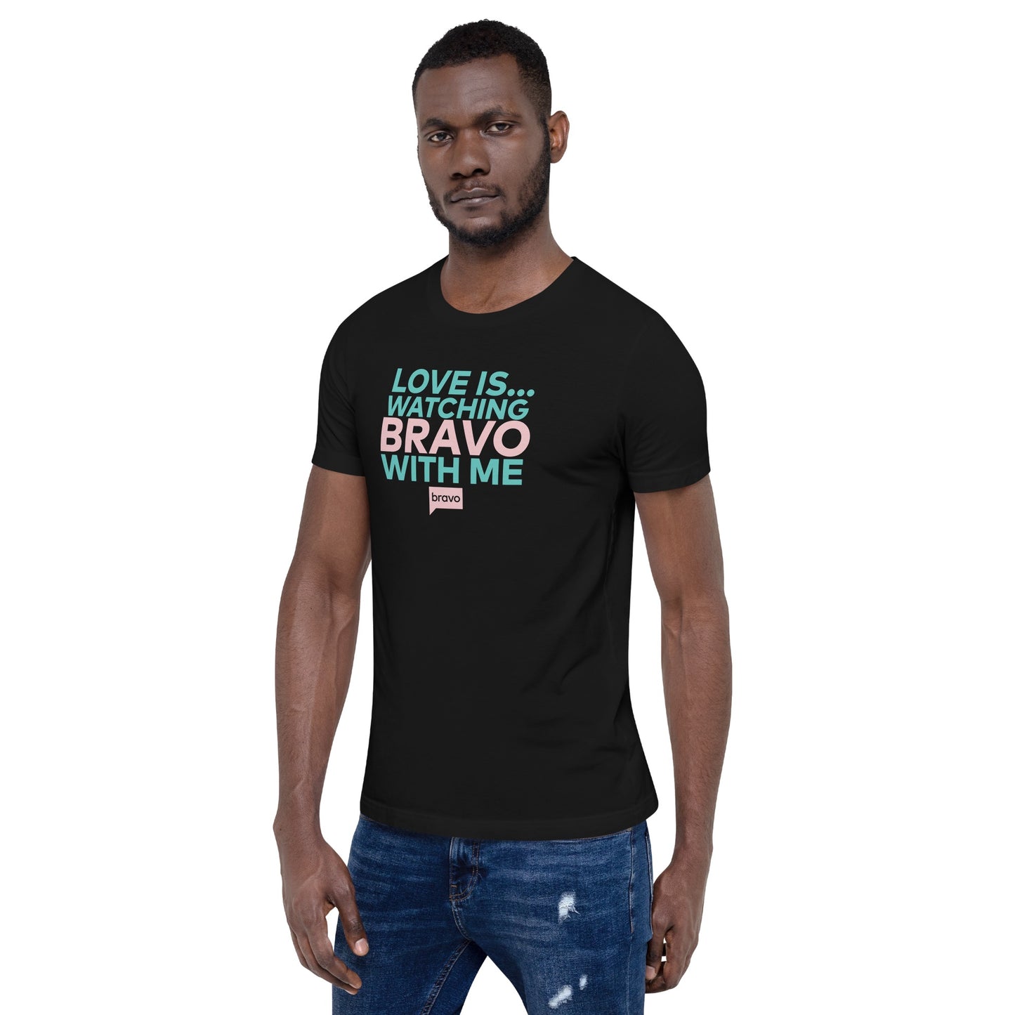 Bravo Gear Love Is.. Bravo Adult Short Sleeve T-Shirt