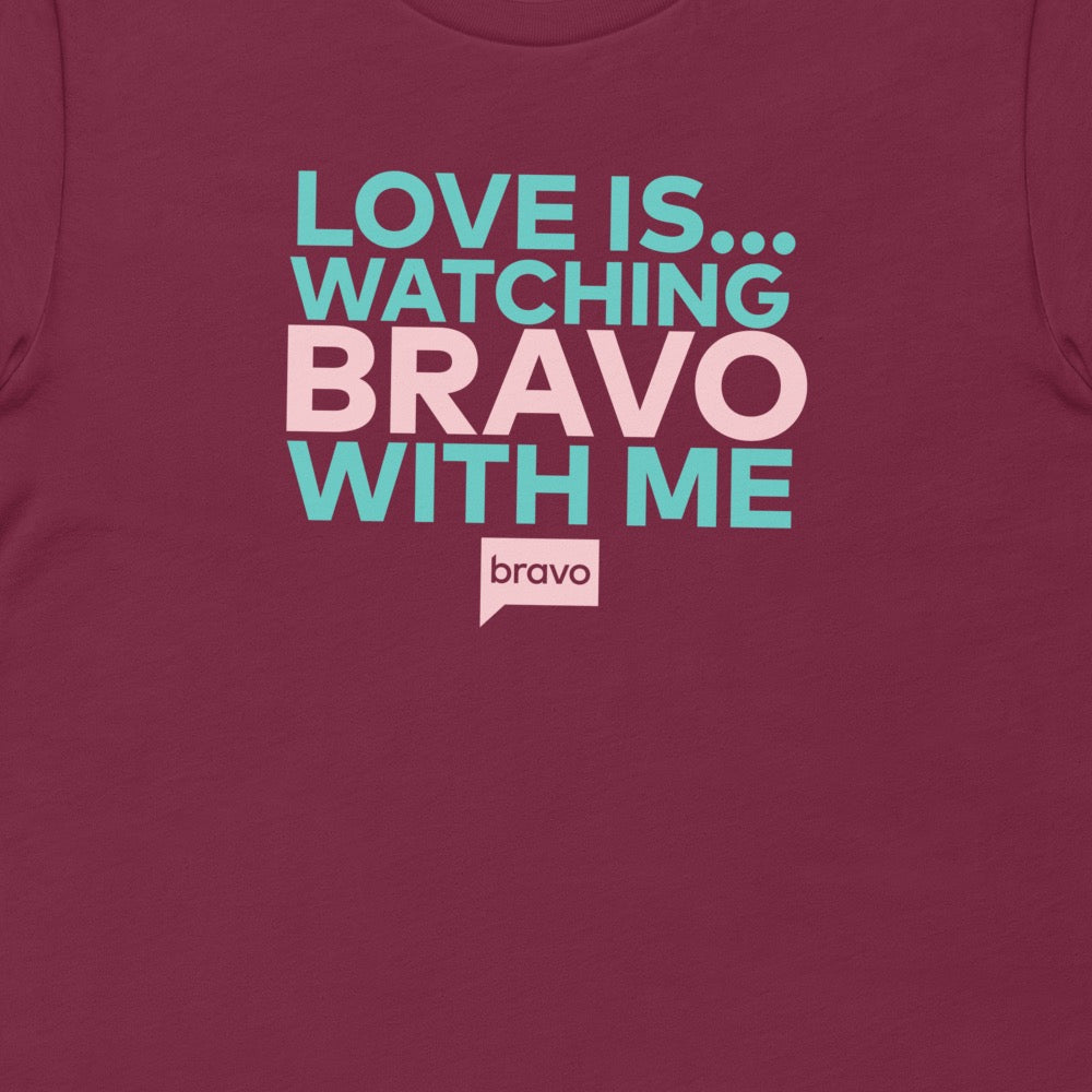 Bravo Gear Love Is.. Bravo Adult Short Sleeve T-Shirt