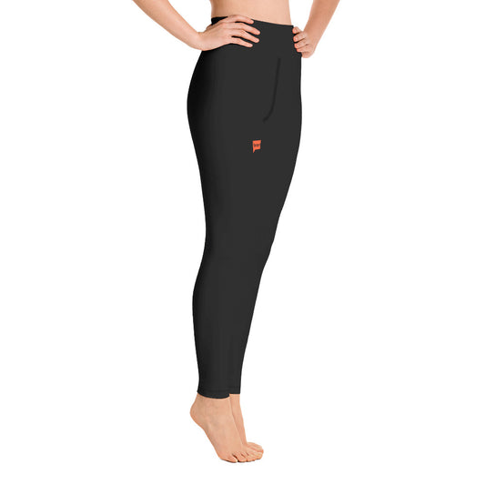 Bravo Gear Bravo Logo Black Women's All-Over Print Yoga Leggings