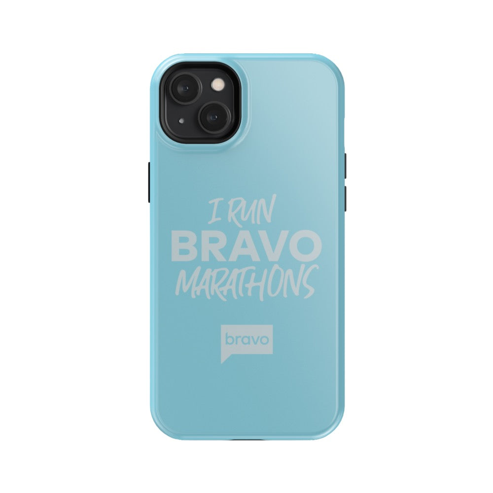Bravo Gear I Run Bravo Marathons Tough Phone Case