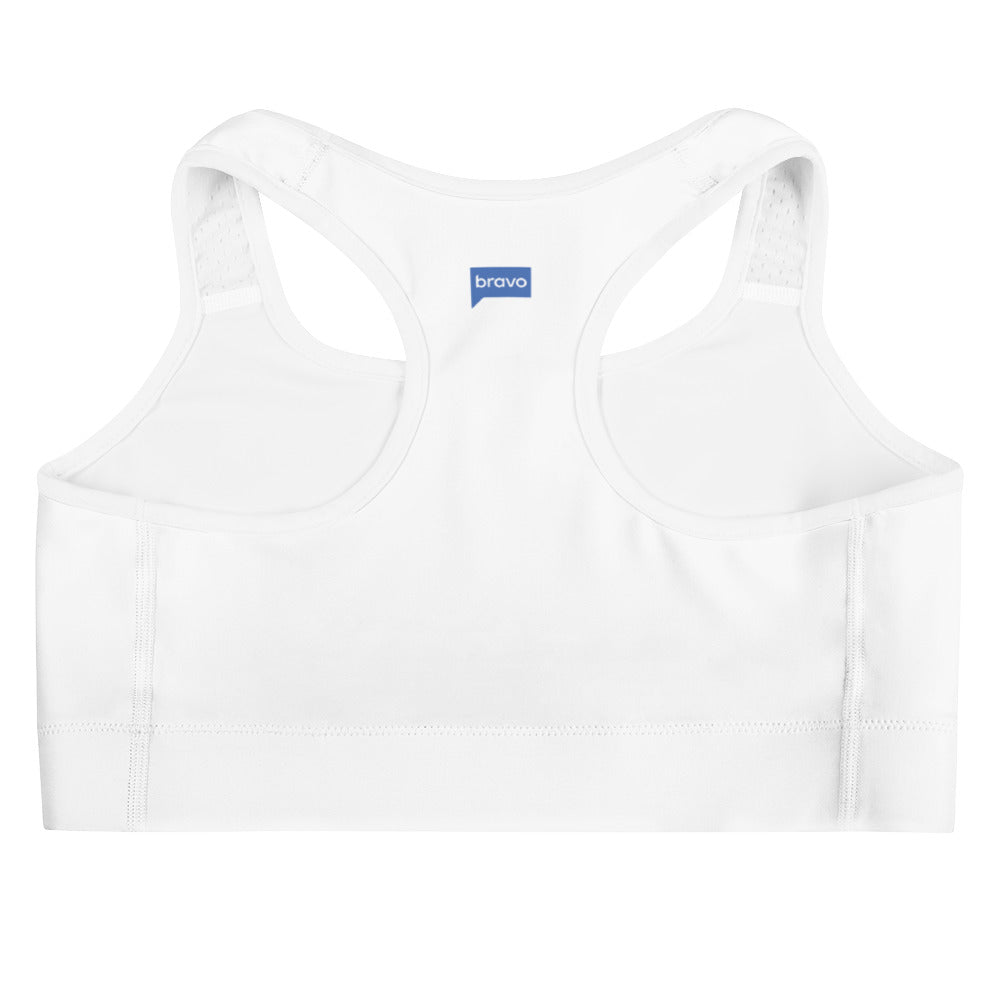 Bravo Gear Bravo is My Mantra AllOver Print Sports Bra NBC Store