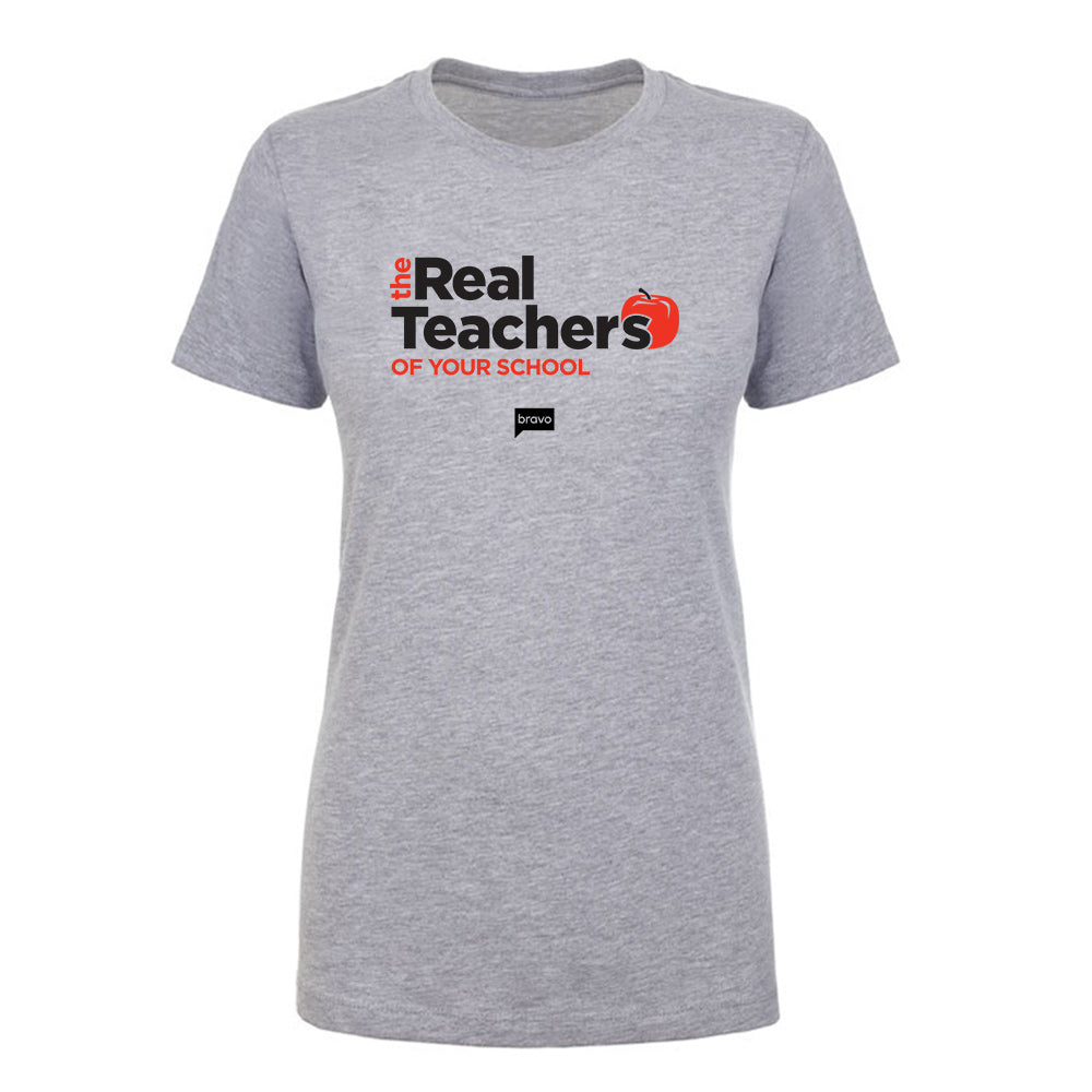 Bravo Gear The Real Teachers Personalized  Women's Short Sleeve T-Shirt