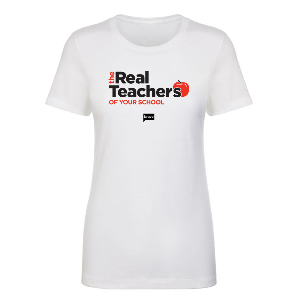 Bravo Gear The Real Teachers Personalized  Women's Short Sleeve T-Shirt