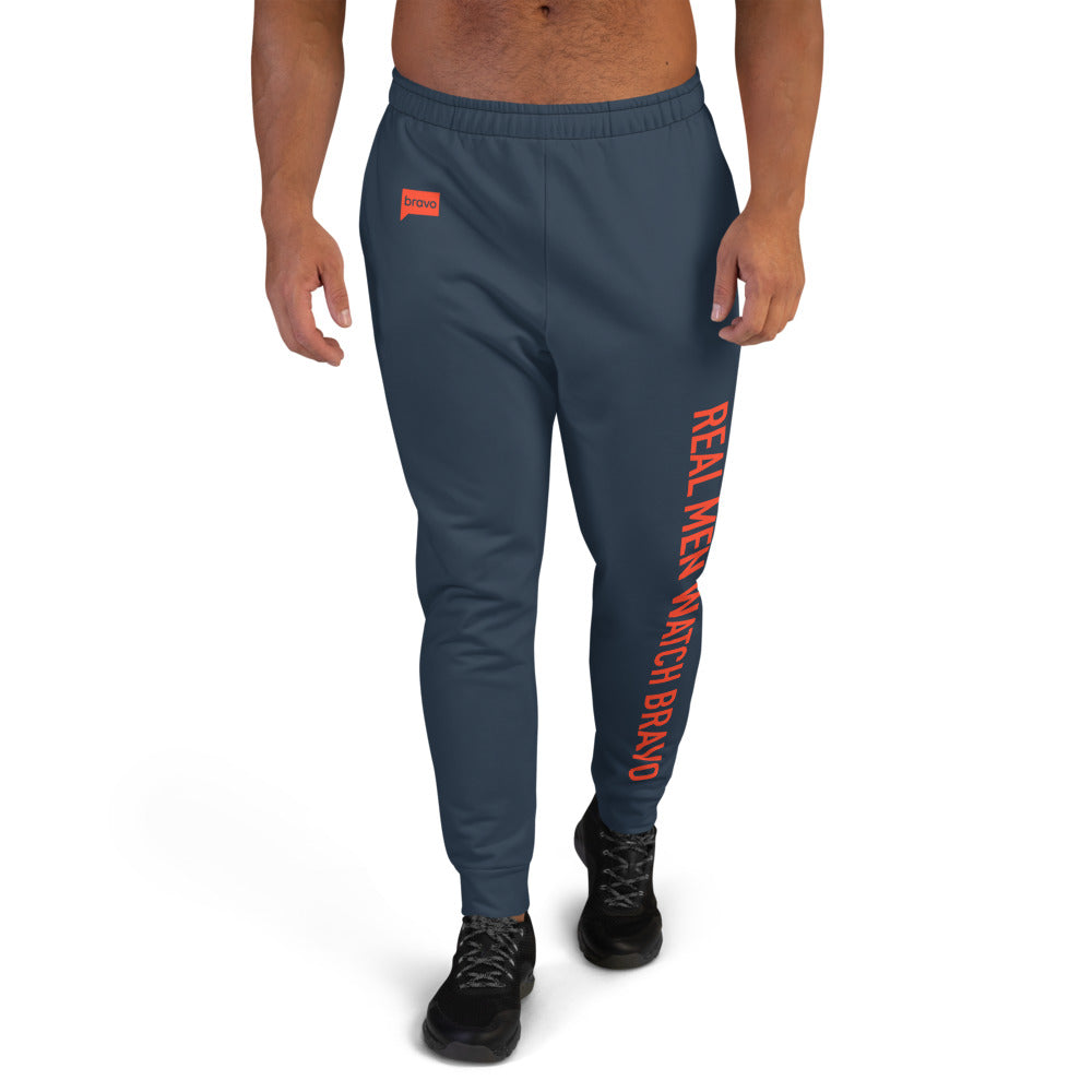 Bravo Gear Real Men Watch Bravo All-Over Print Men's Joggers