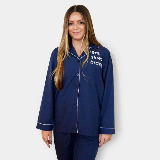 Eat. Sleep. Bravo Women's Classic Pajama Set