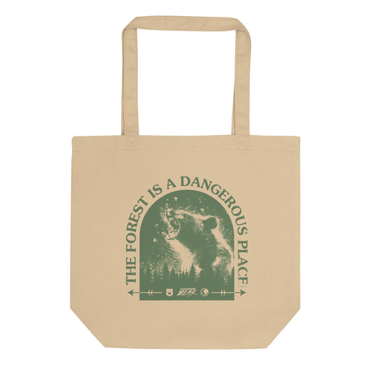 Cocaine Bear Dangerous Place Eco Tote Bag