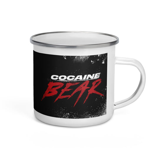 Cocaine Bear Poster Enamel Mug