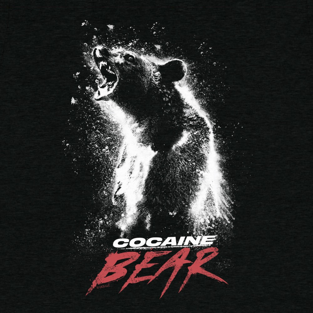Cocaine Bear Cocaine Bear Poster Tri-Blend T-Shirt