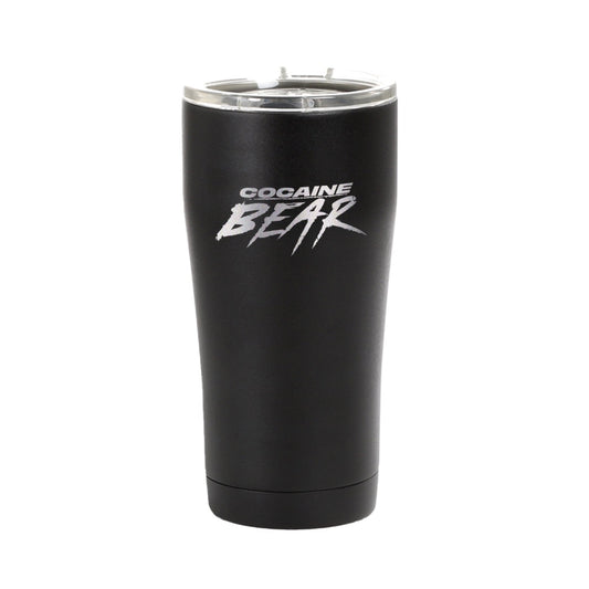 Cocaine Bear Logo Stainless Steel Tumbler