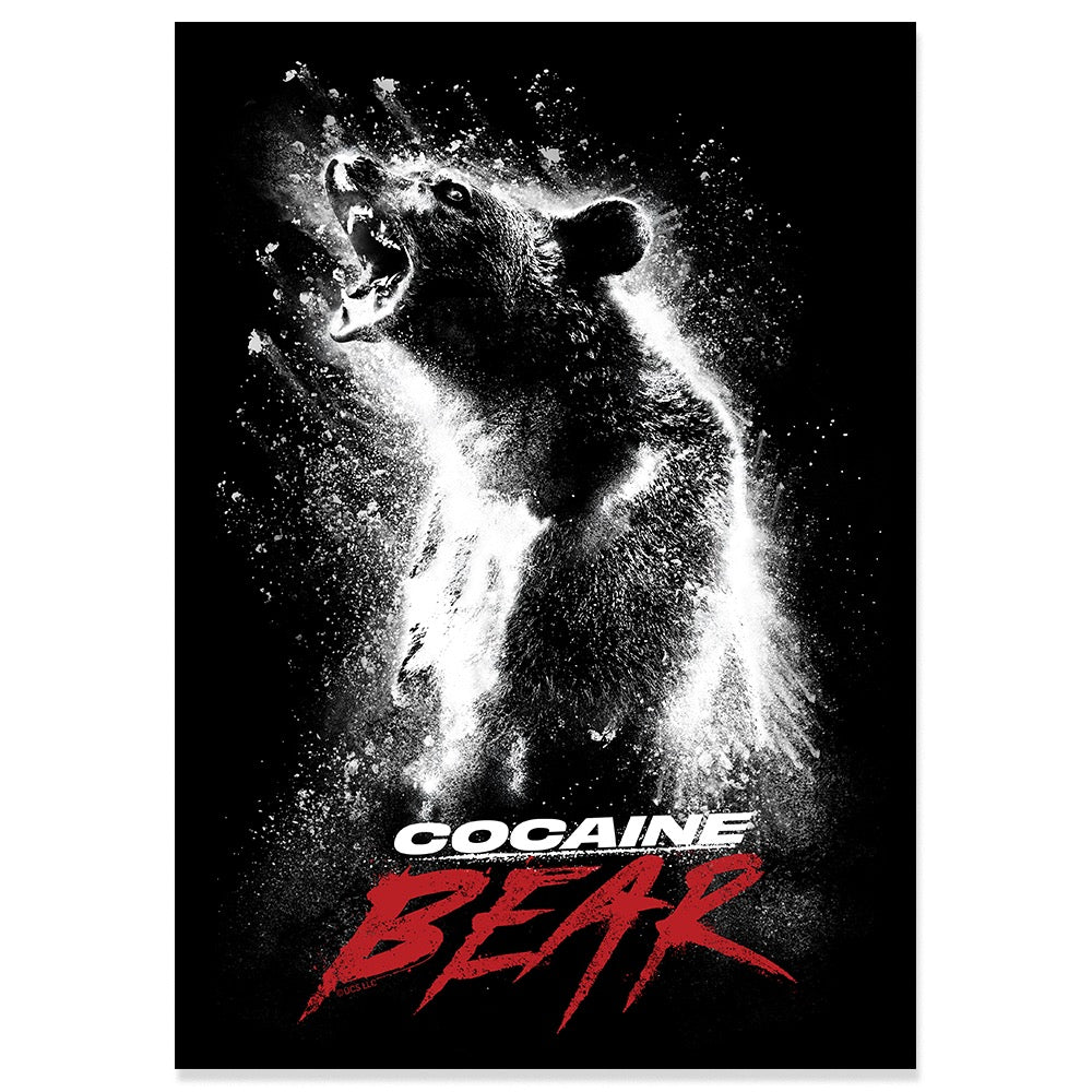 Cocaine Bear Glossy Poster