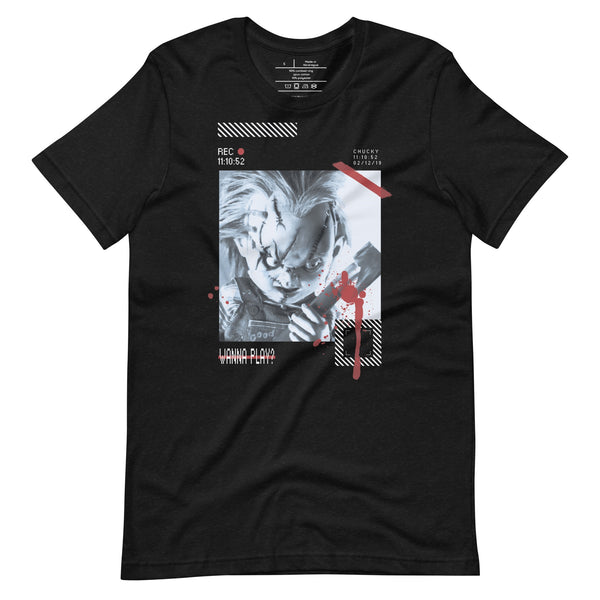【NONCODE】Chucky Pocket Collar T-shirt CHK-HC-99-100394-PEBBLE-