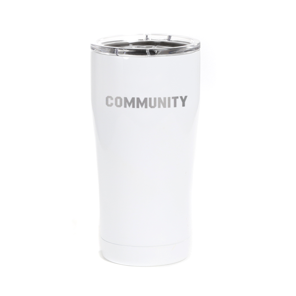 Community Logo Laser Engraved SIC Tumbler