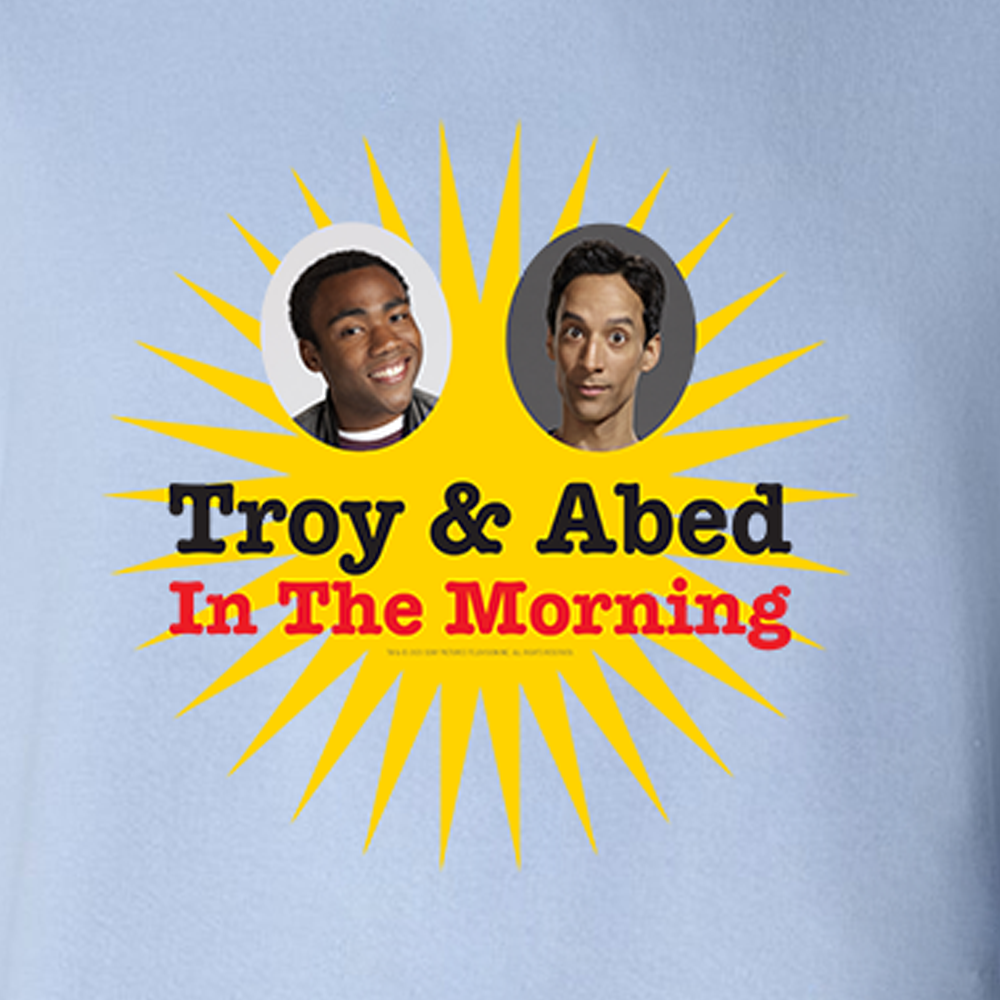 Community Troy & Abed in the Morning Fleece Hooded Sweatshirt