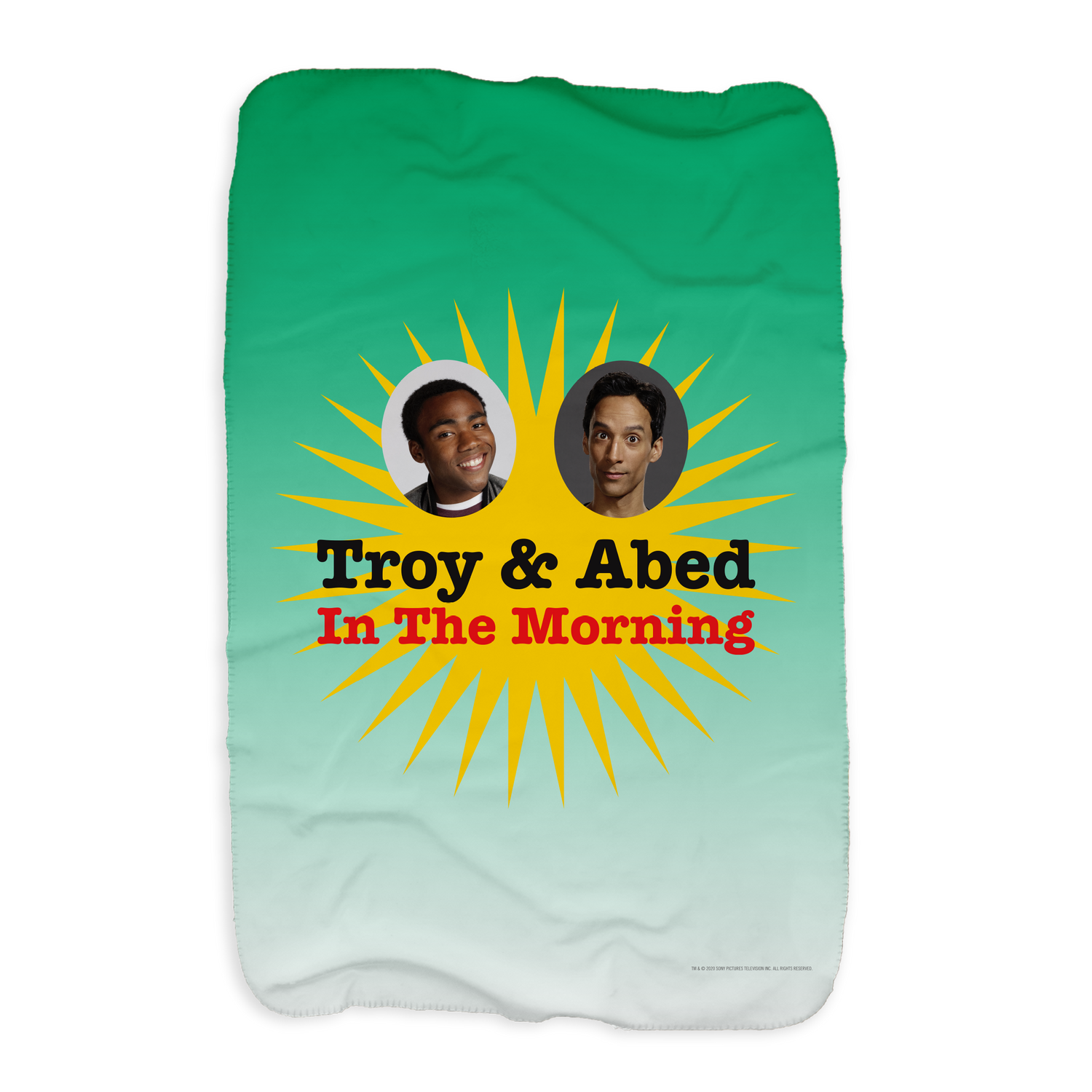 Community Troy & Abed in the Morning Sherpa Blanket