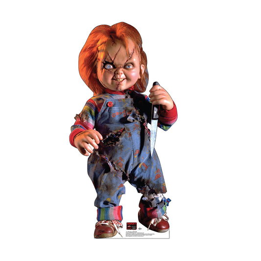 Chucky with Knife Cardboard Cutout Standee