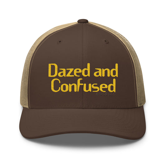 Dazed and Confused Logo Retro Trucker Hat