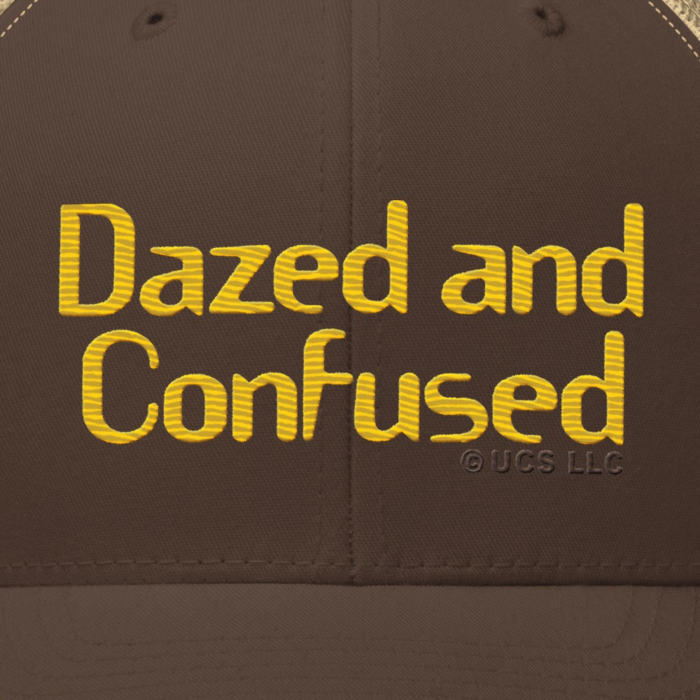 Dazed and Confused Logo Retro Trucker Hat