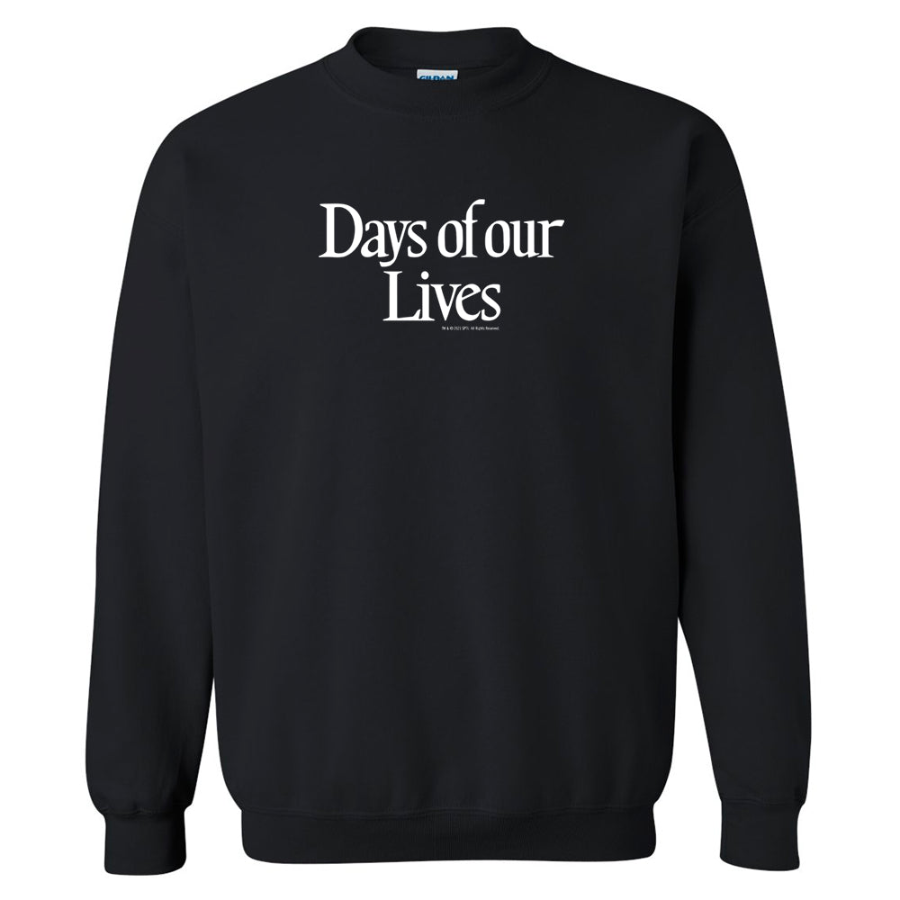 Days of Our Lives Logo Fleece Crewneck Sweatshirt