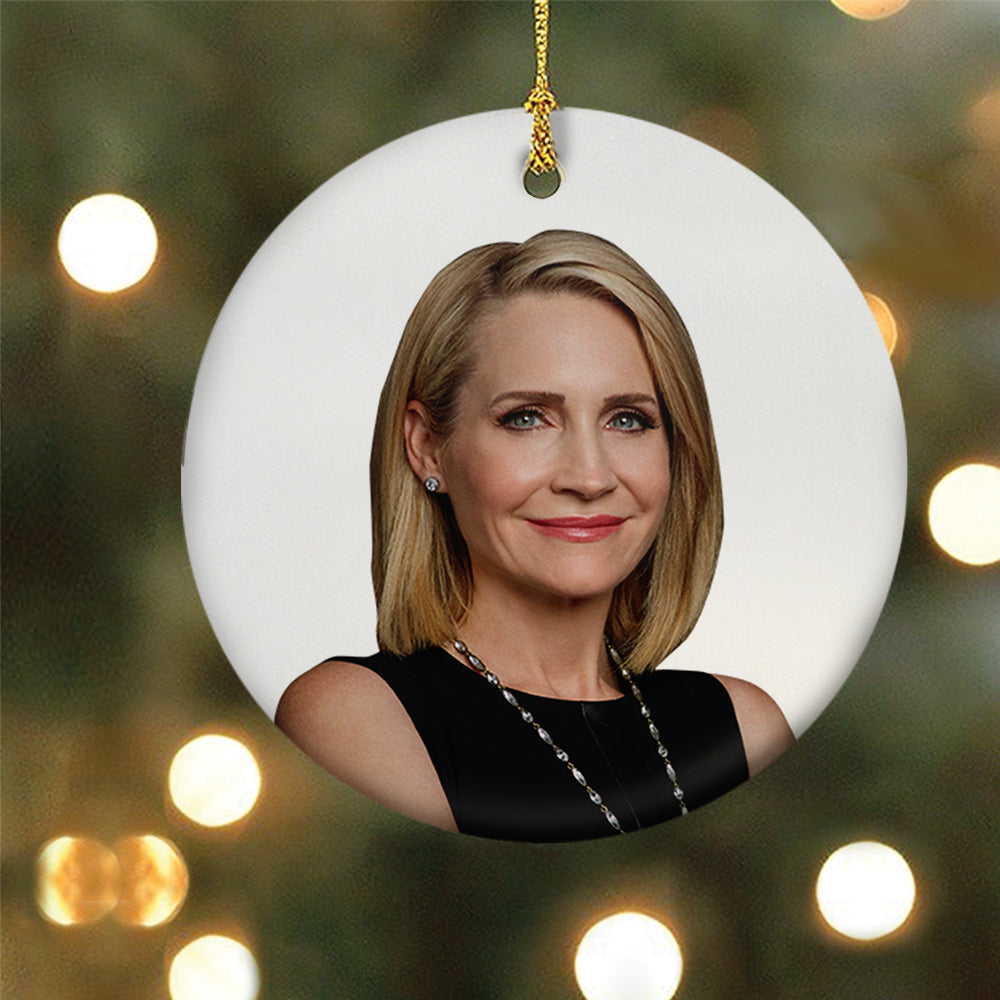 DATELINE Andrea Canning Double-Sided Ornament