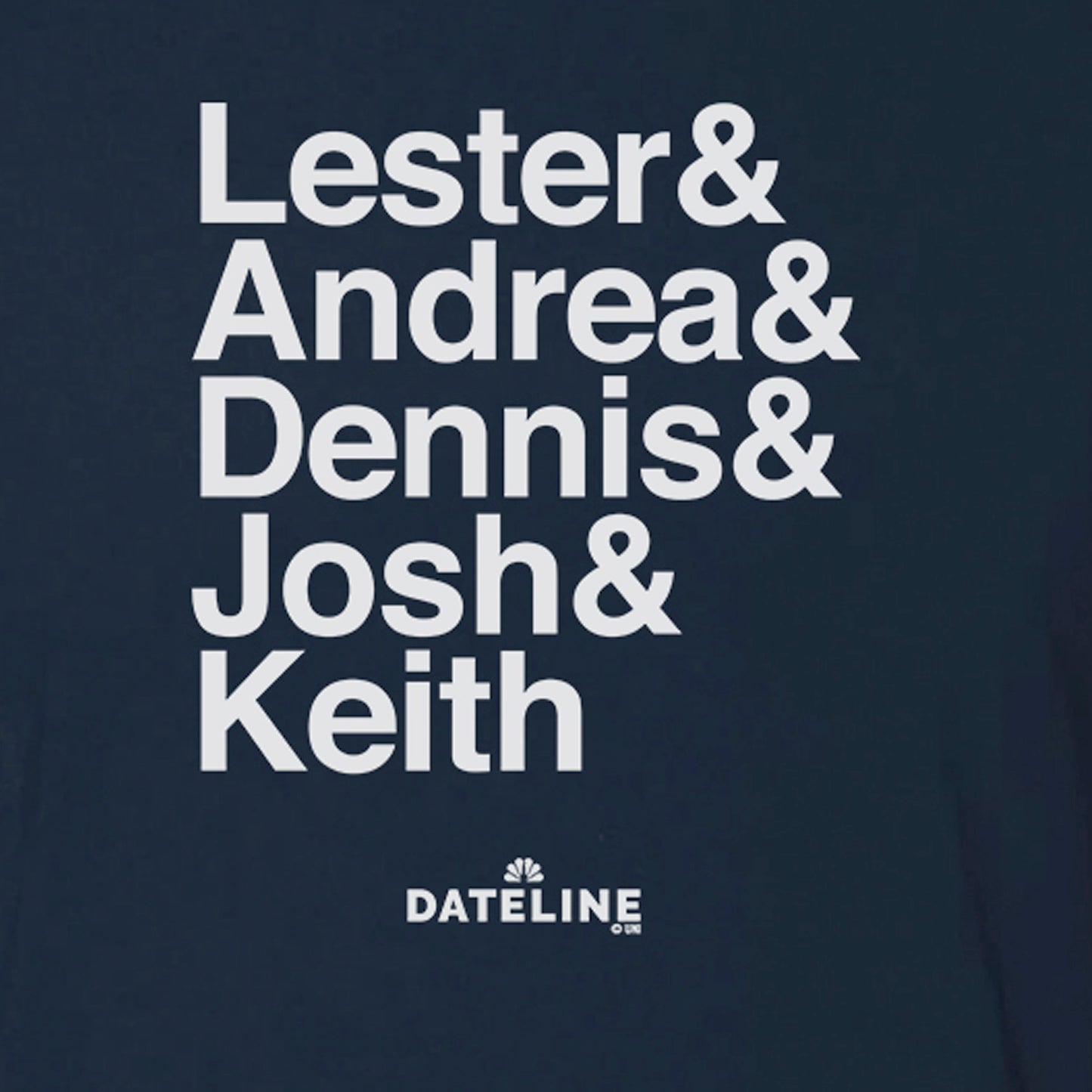 DATELINE Ampersand Short Sleeve T-Shirt