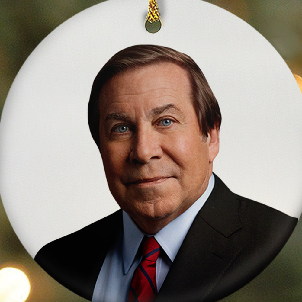 DATELINE Dennis Murphy Double-Sided Ornament